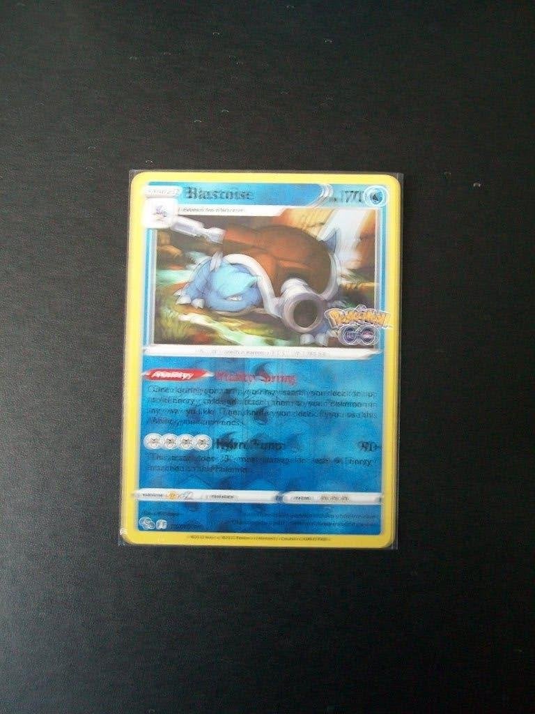 4290. Nieuwe Pokemon GO Kaart holofoil BLASTOISE   (017/078), Verzenden, Nieuw, Losse kaart, Foil