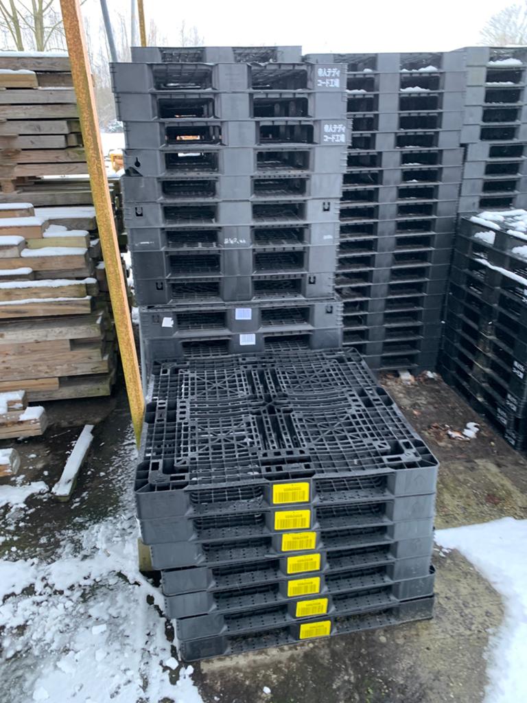 Kunststof pallet, Ophalen, 100 cm of meer, 60 cm of meer, Overige typen
