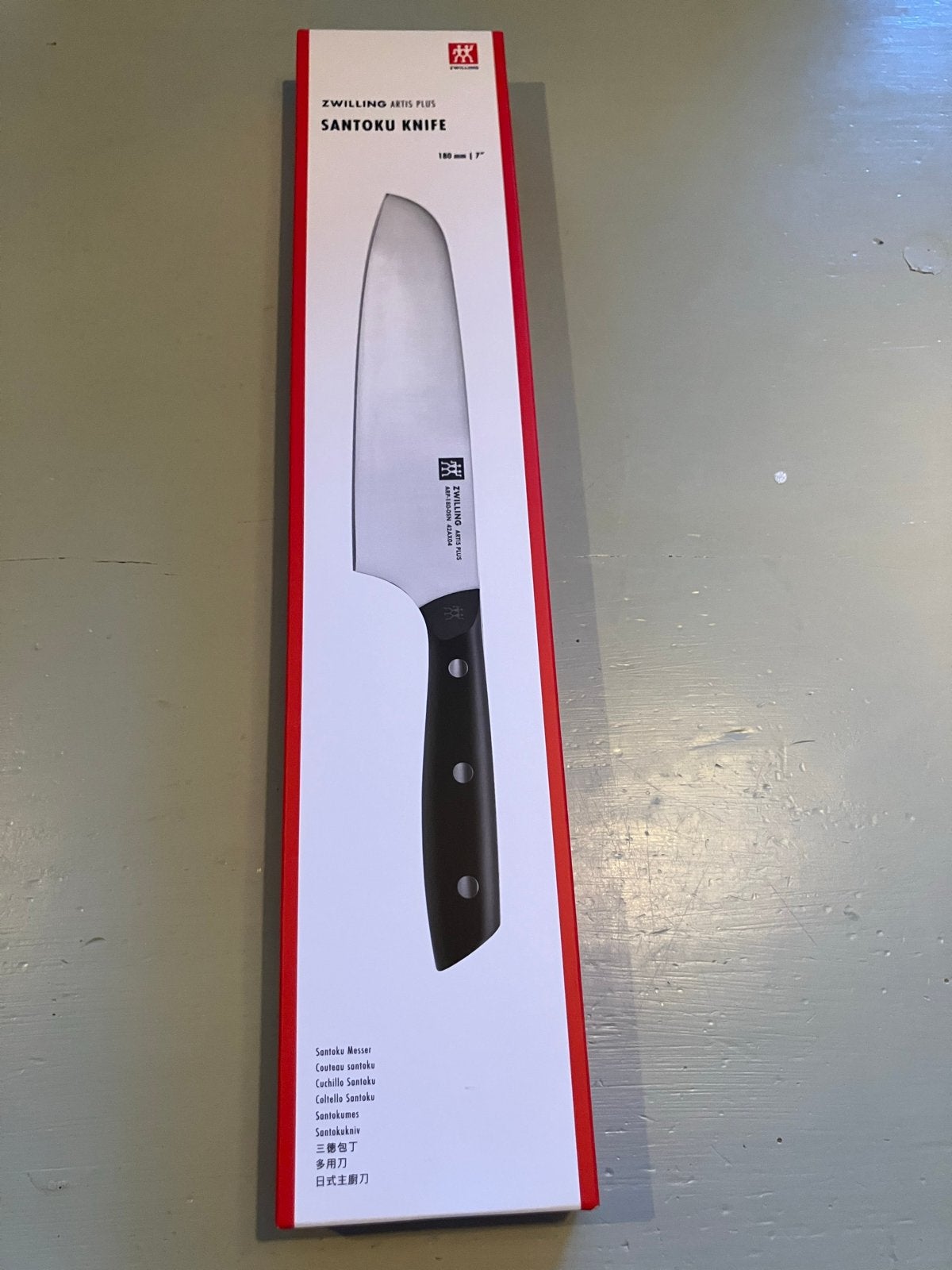 Zwilling Santoku mes - nieuw in verpakking, Overige typen, Ophalen of Verzenden, Nieuw, Overige merken
