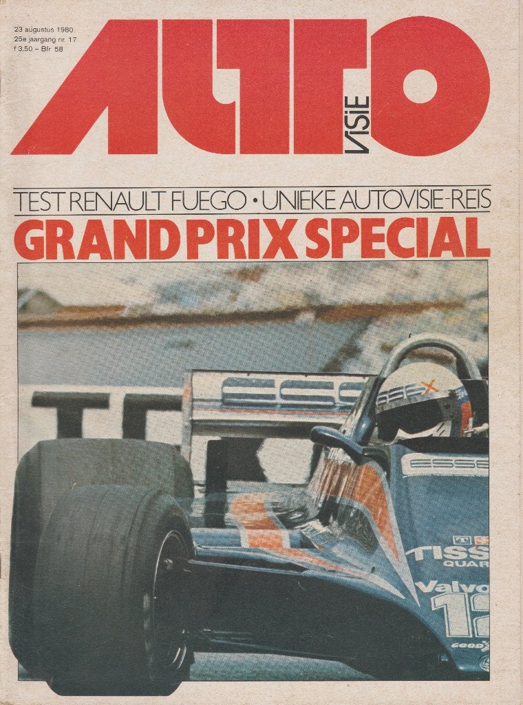 Autovisie Grand Prix special 1980, Verzamelen, Ophalen of Verzenden, Gebruikt, Formule 1