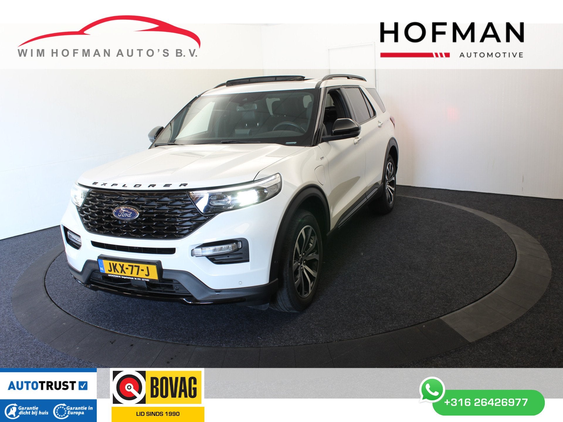 Ford Explorer 3.0 V6 EcoBoost PHEV ST-Line 7P Trekh Pano Cam