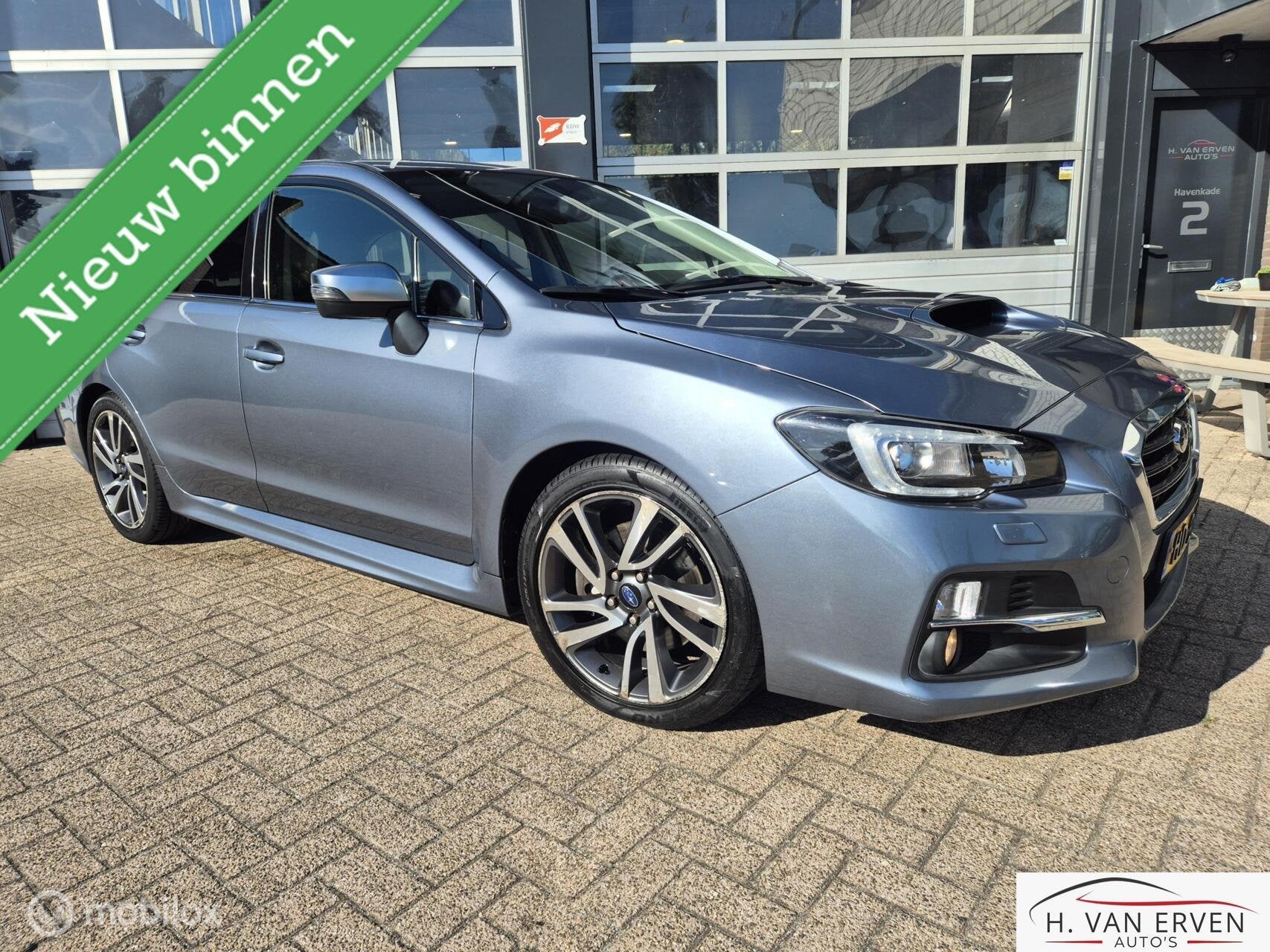 Subaru Levorg 1.6 GT-S premium SCHUIFKANTELDAK CAMERA 18", Automaat, Euro 6, 4 cilinders, Leder en Stof