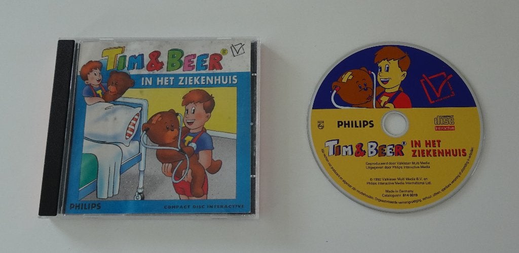 Tim & Beer In Het Ziekenhuis compleet voor Philips CD-i, 1 speler, Ophalen, Zo goed als nieuw, Vanaf 3 jaar