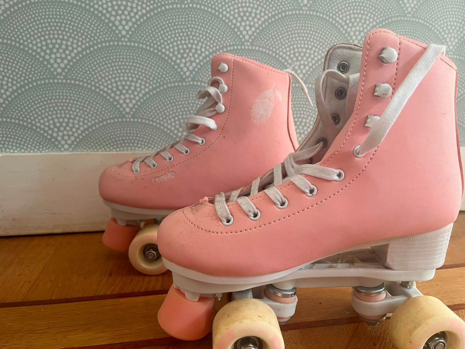 Decathlon Oxelo rolschaatsen kind - maat 37 en 38, Ophalen, Zo goed als nieuw