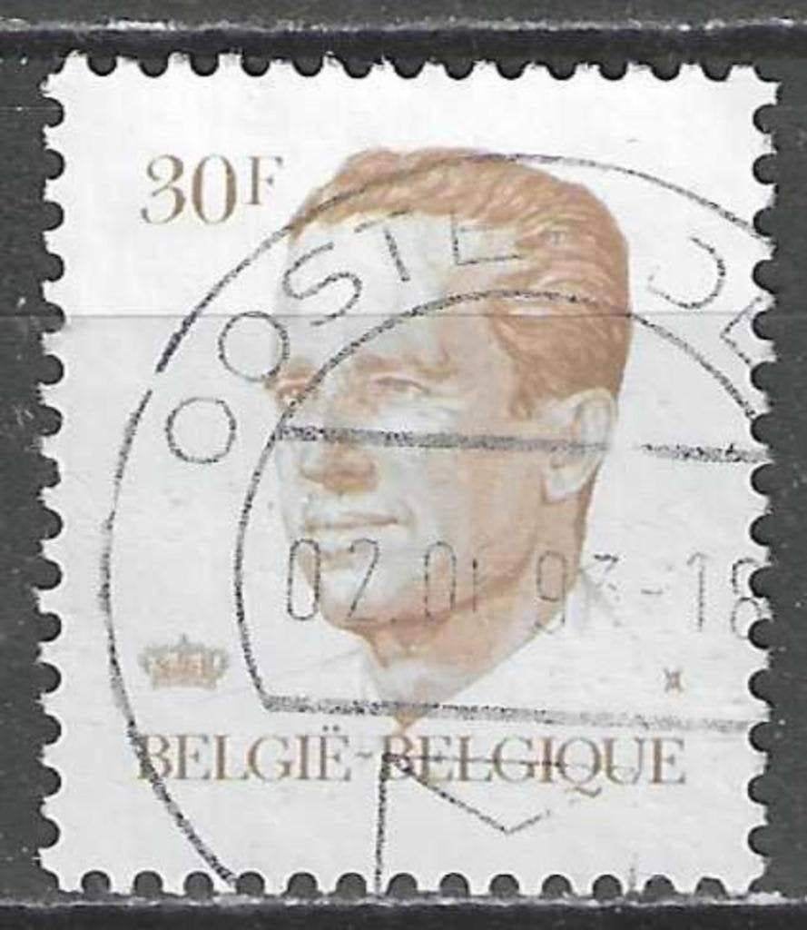Belgie 1984 - Yvert 2125 /OBP 2126 - Boudewijn (ST), Verzenden, Gestempeld