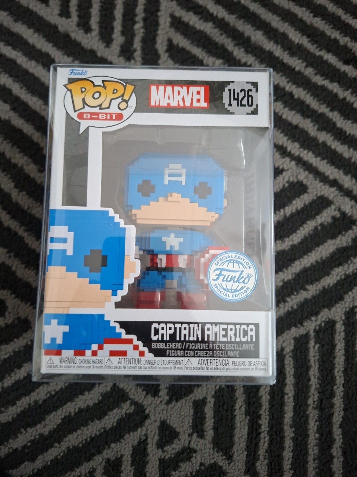 Funko Pop!Marvel 8-Bit Captain America #1426 Special Edition, Verzenden, Nieuw