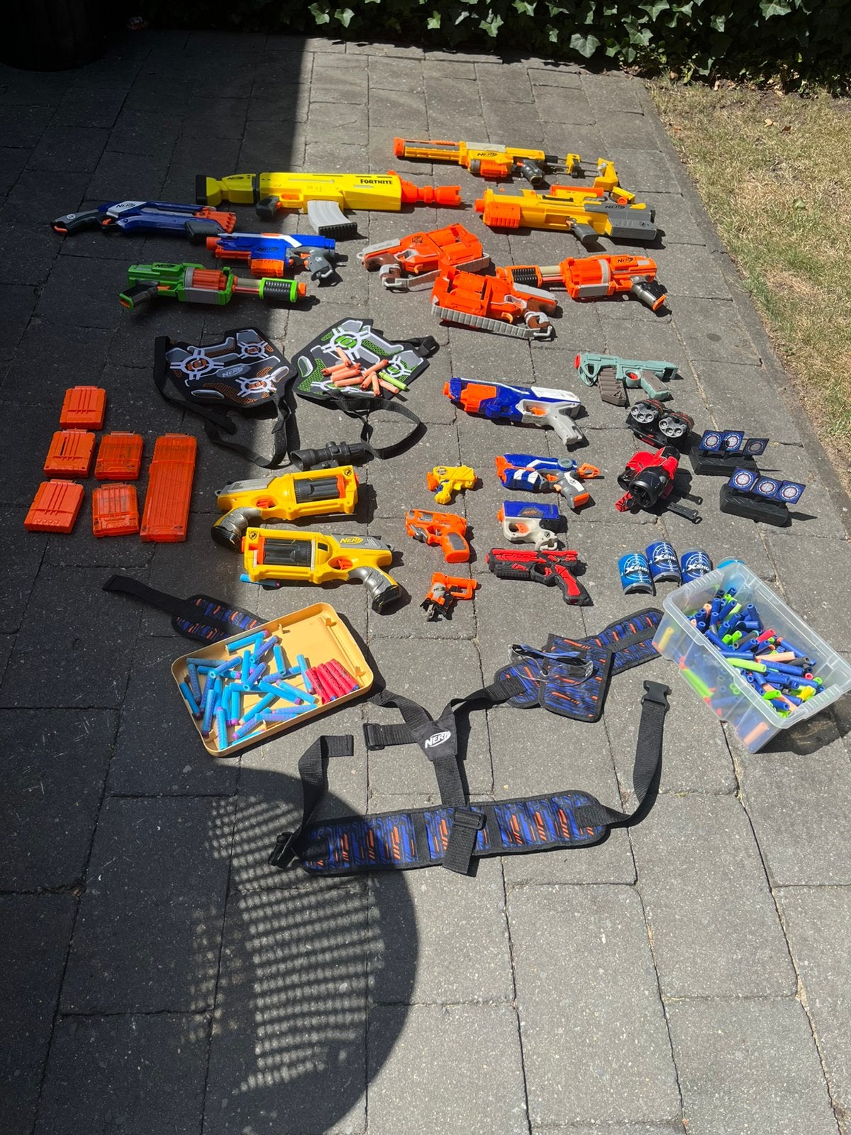 Heeeeeeel veeeeel Nerfguns en nerfonderdelen, Ophalen of Verzenden, Zo goed als nieuw