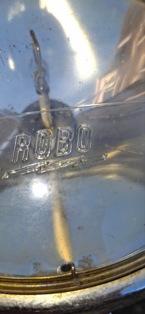 Mistlamp / Zoeklicht Robo / Bosch 12V - Chroom, Ophalen of Verzenden, Gebruikt, Universele onderdelen