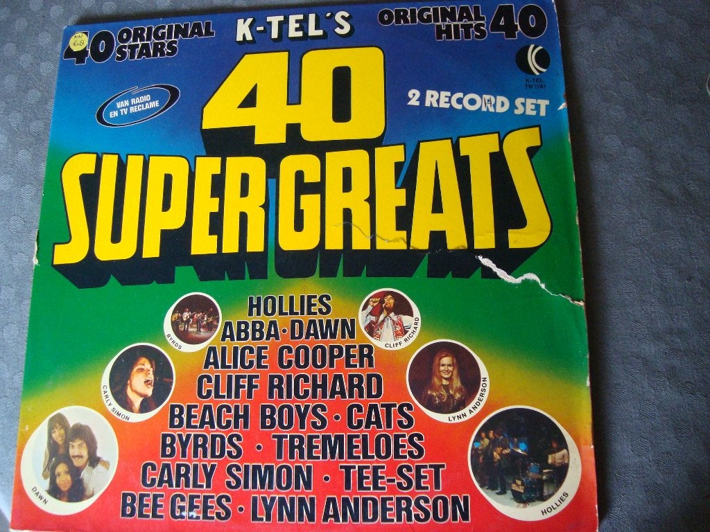 40 super greats dubbel lp, Cd's en Dvd's, Ophalen of Verzenden, Zo goed als nieuw, 12 inch