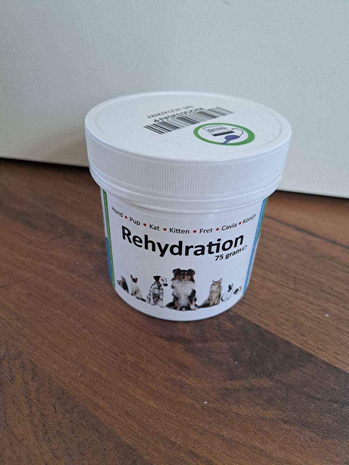 Rehydration 75 gram. Electrolyten poeder, Ophalen of Verzenden, Hond