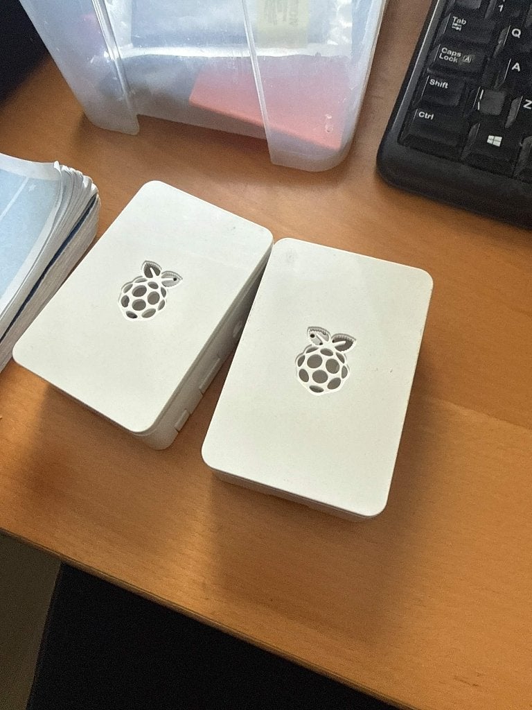 Raspberry Pi behuizingen set van 2, Ophalen of Verzenden, Gebruikt