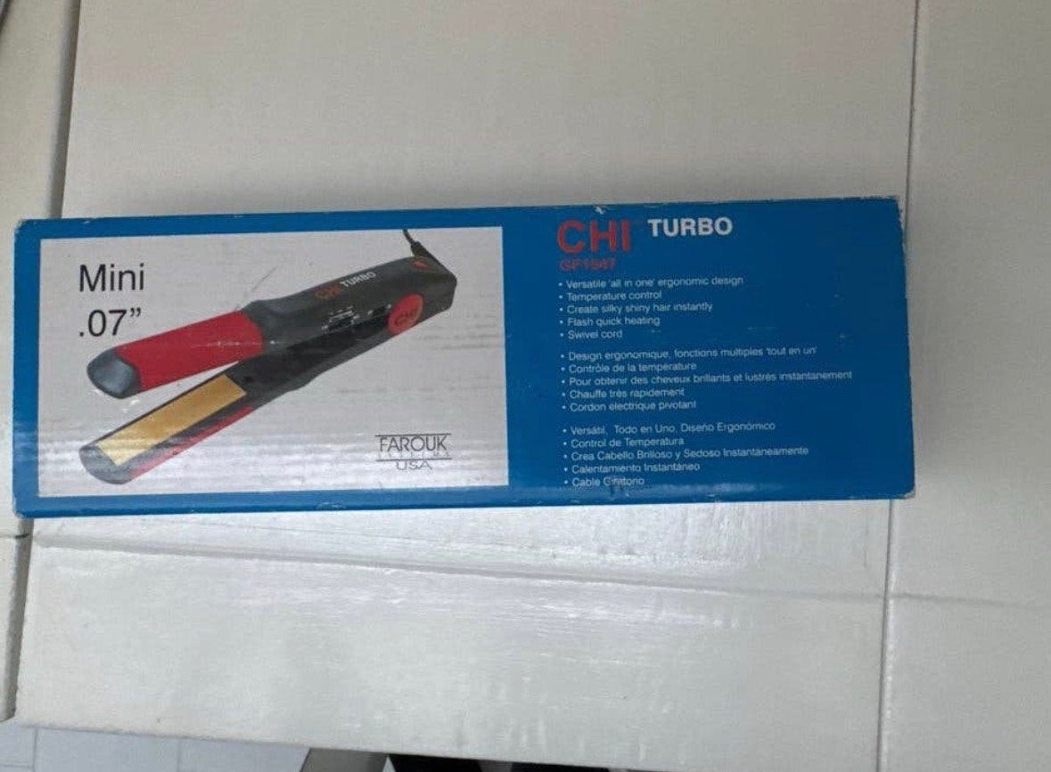 Chi turbo stijltang, Ophalen of Verzenden, Nieuw, Krultang of Stijltang