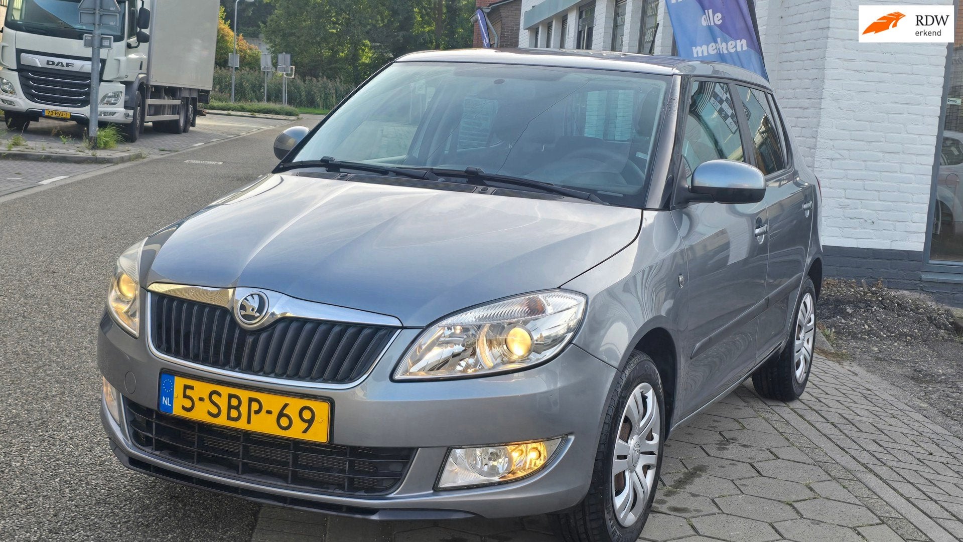 Skoda Fabia 1.2 TSI Sprint*1eig*zeer nette auto lage km 1470, Auto's, Voorwielaandrijving, Euro 5, 86 pk, 4 cilinders