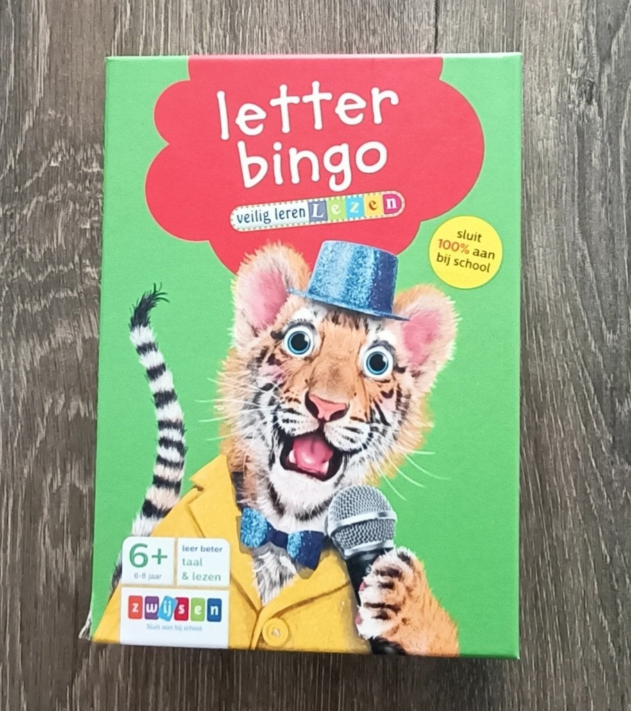 Letter bingo 6+, Ophalen of Verzenden, Zo goed als nieuw, Taal en Lezen