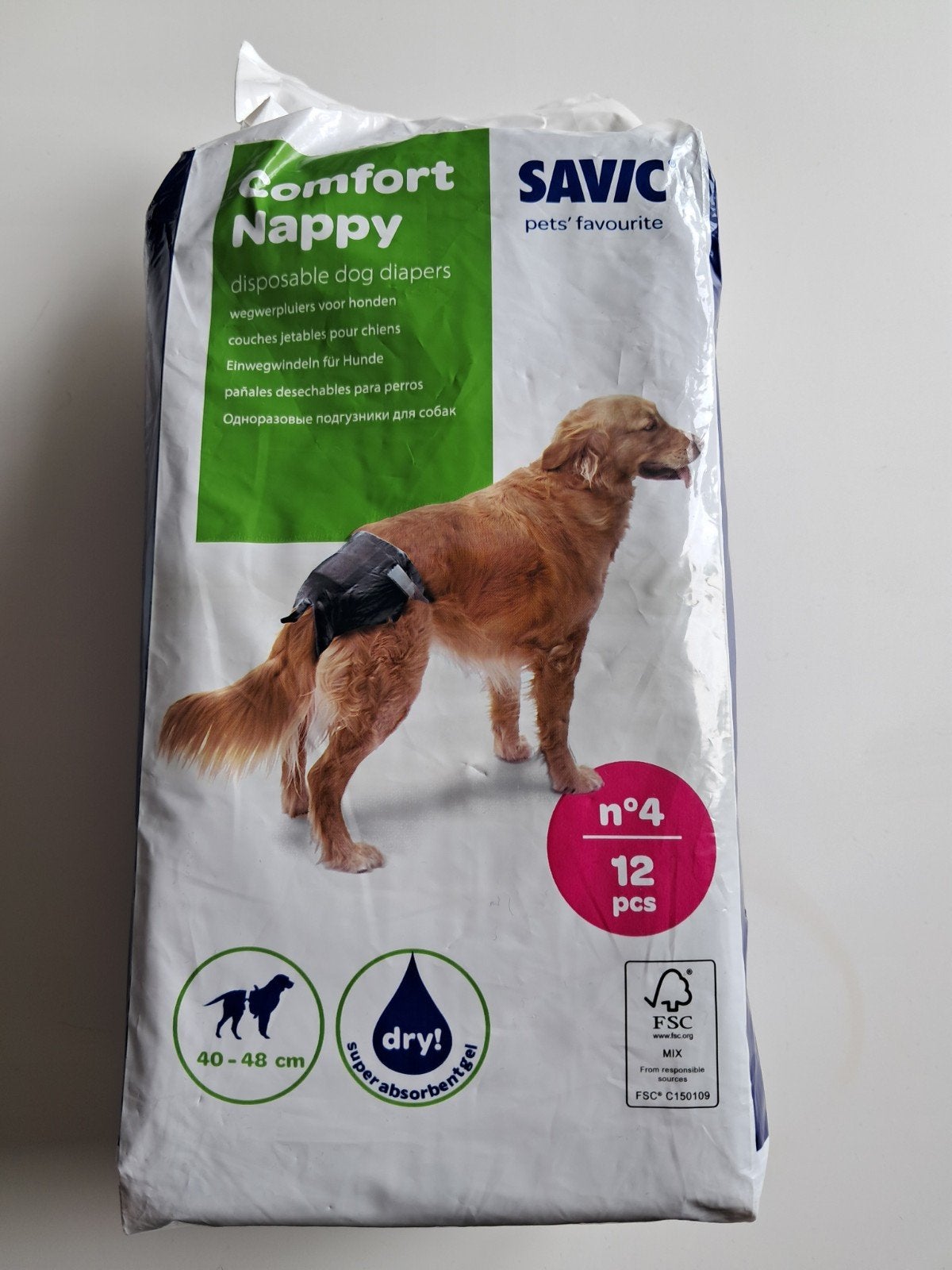Savic comfort nappy hond luiers, Ophalen of Verzenden