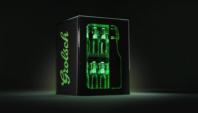 Grolsch koelkast gezocht!, Witgoed en Apparatuur, Koelkasten en IJskasten, 200 liter of meer, Ophalen of Verzenden, Zonder vriesvak