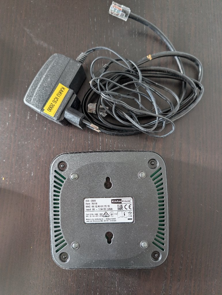 Klik-aan-klik-uit ICS 2000 hub, Doe-het-zelf en Verbouw, Elektra en Kabels, Ophalen of Verzenden, Zo goed als nieuw, Overige merken