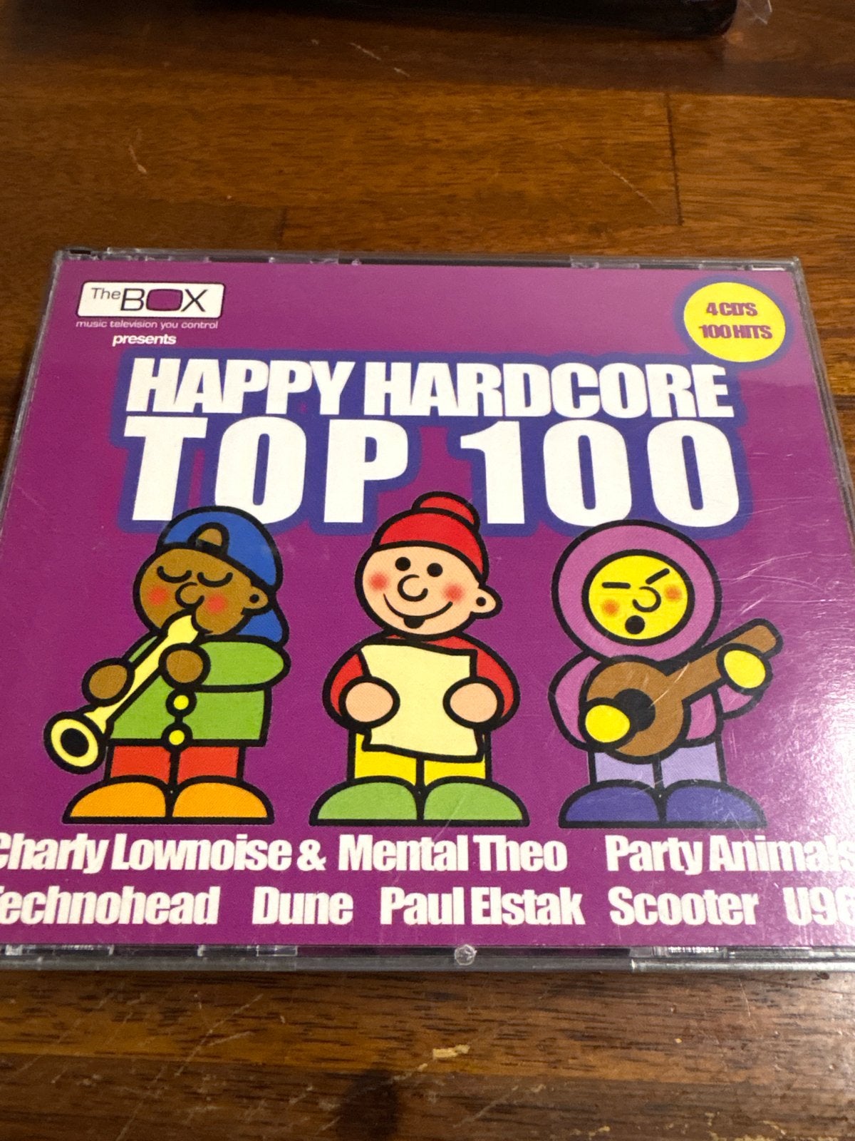 The Box Happy Hardcore Top 100 - 4CDs, 100 Hits, Gebruikt, Ophalen of Verzenden, Inclusief doosje, Boxset