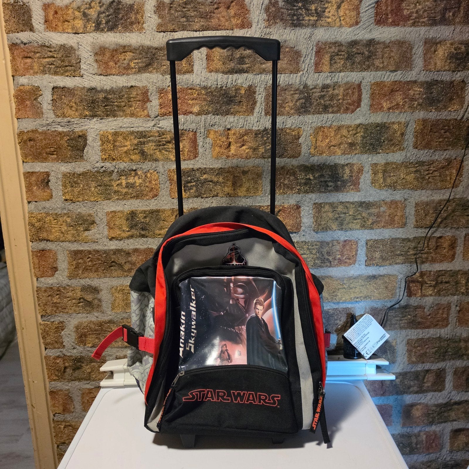 Zeldzame Star Wars Anakin trolley rugzak, Ophalen of Verzenden, Actiefiguurtje
