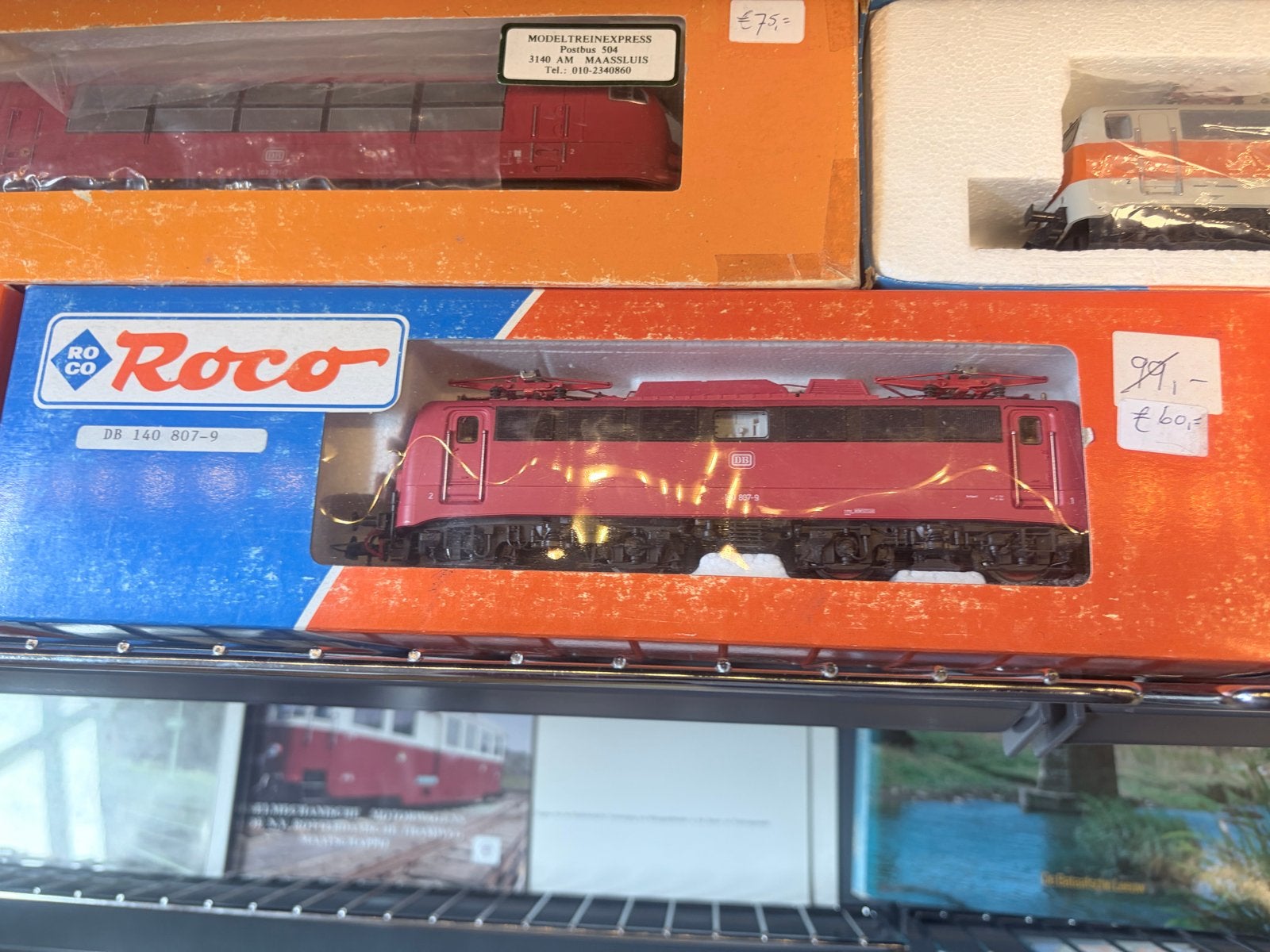 Roco DB 140 807-9 Locomotief, Gebruikt, Ophalen of Verzenden, Roco, Gelijkstroom