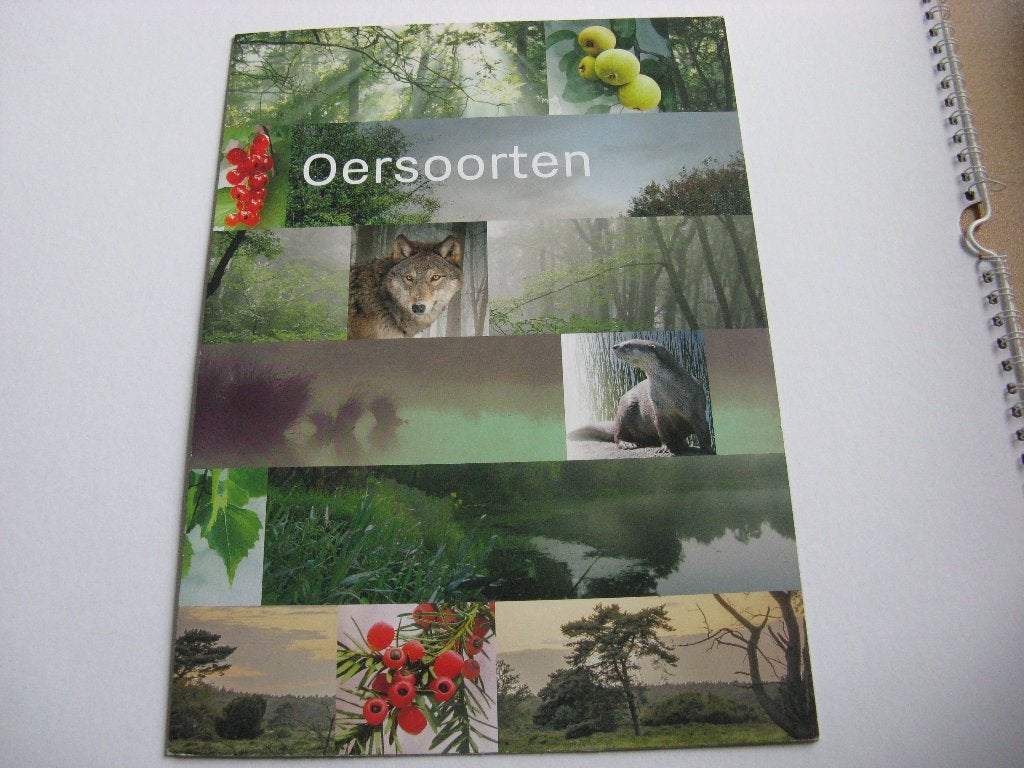 Oersoorten met 6 velletjes van 3 postzegels een bewaarmap, Ophalen of Verzenden, Postfris