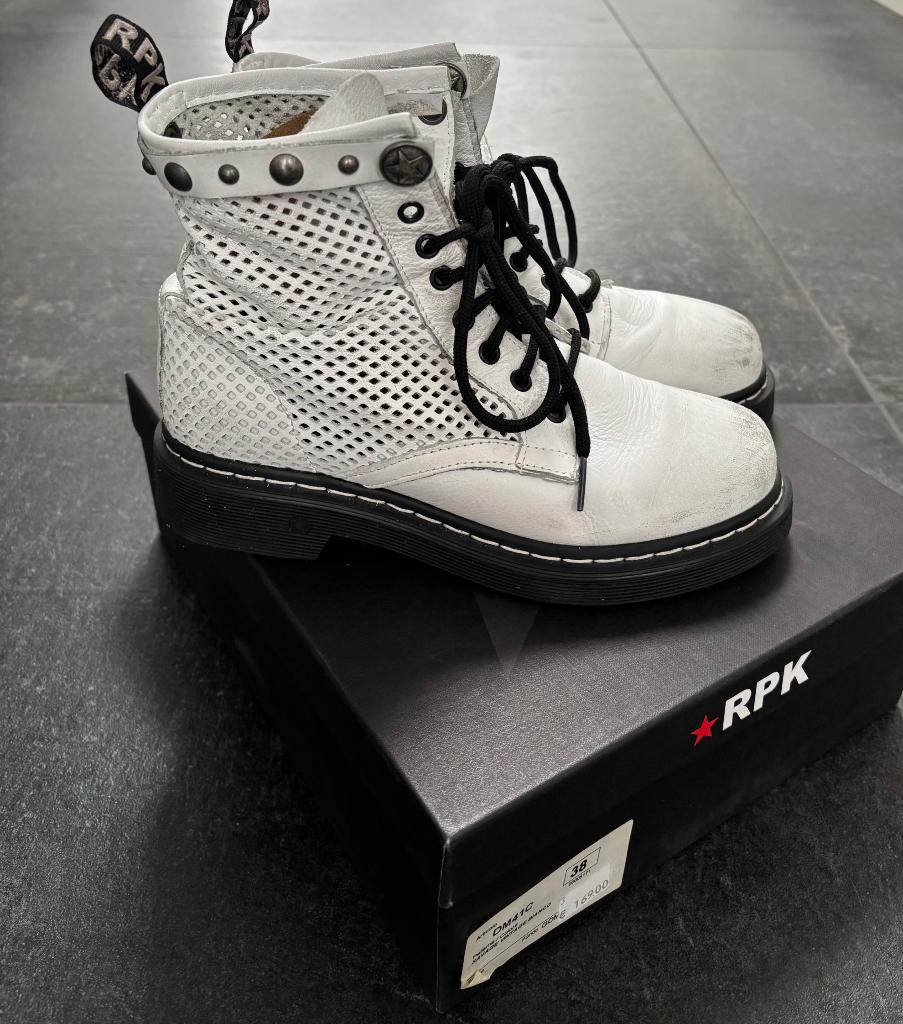 Repko / RPK Chelsea boots maat 38 wit, Verzenden, Wit, Lage of Enkellaarzen, Repko