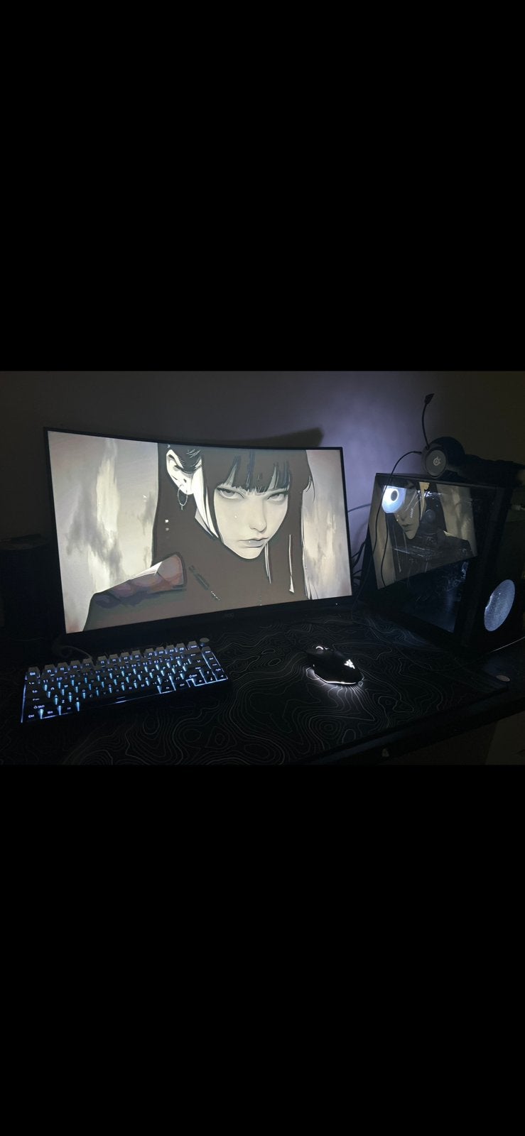 Monitor 32inch 240hz curved AOC, Ophalen, Gebruikt, Gaming, 4 Ghz of meer