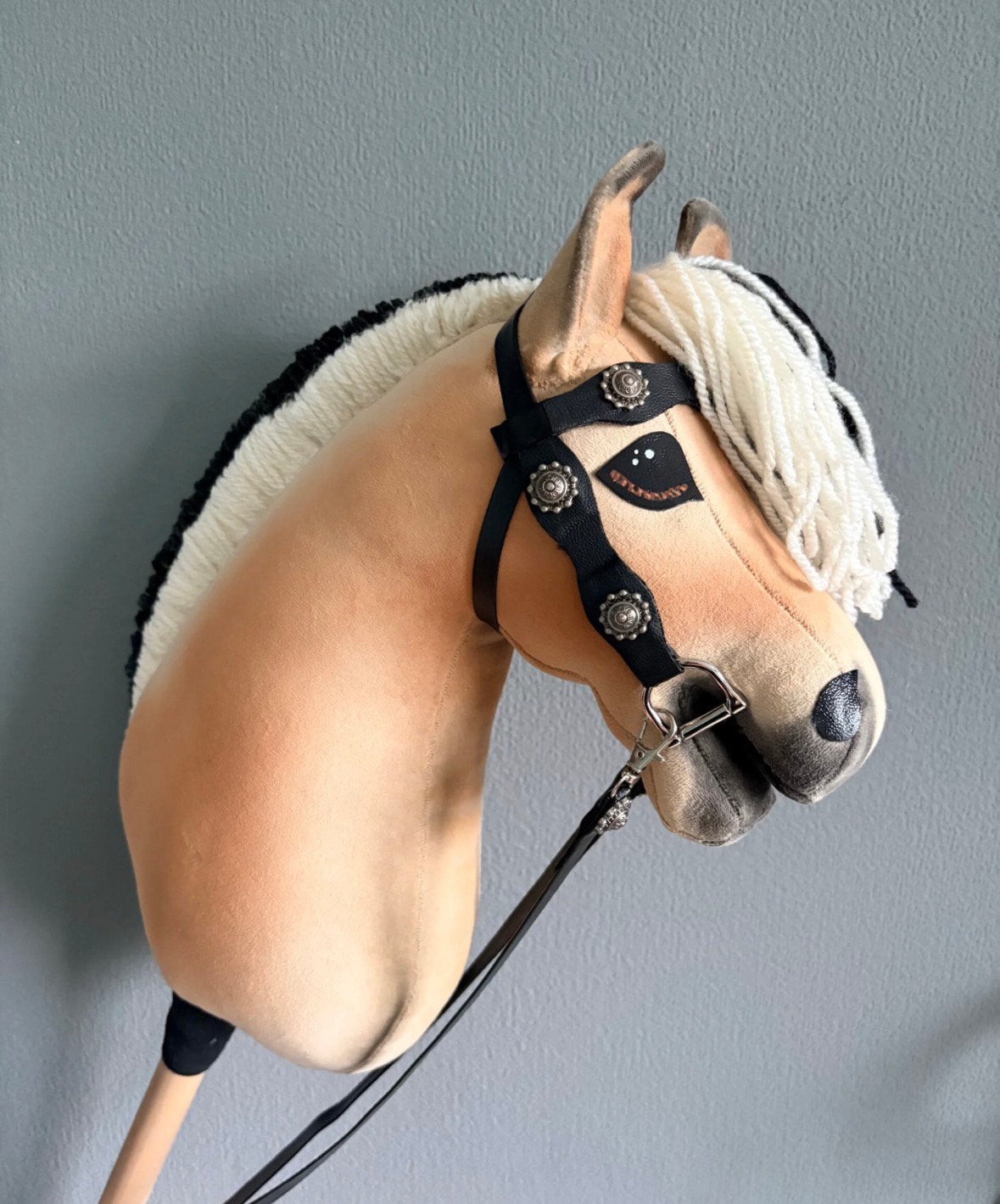 Nieuwe hobbyhorse Fjord “Fido “Dido” incl. Western hoofdstel, Ophalen of Verzenden, Nieuw