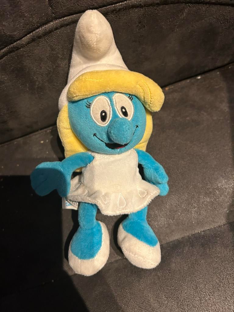 Smurfin knuffel, Ophalen of Verzenden, Zo goed als nieuw, Smurfin, Poppetje, Figuurtje of Knuffel