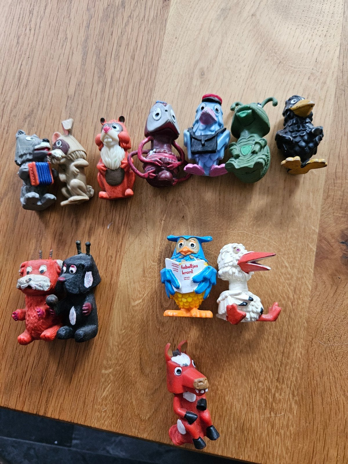 Fabeltjeskrant figuren - Vintage speelgoed, Ophalen of Verzenden