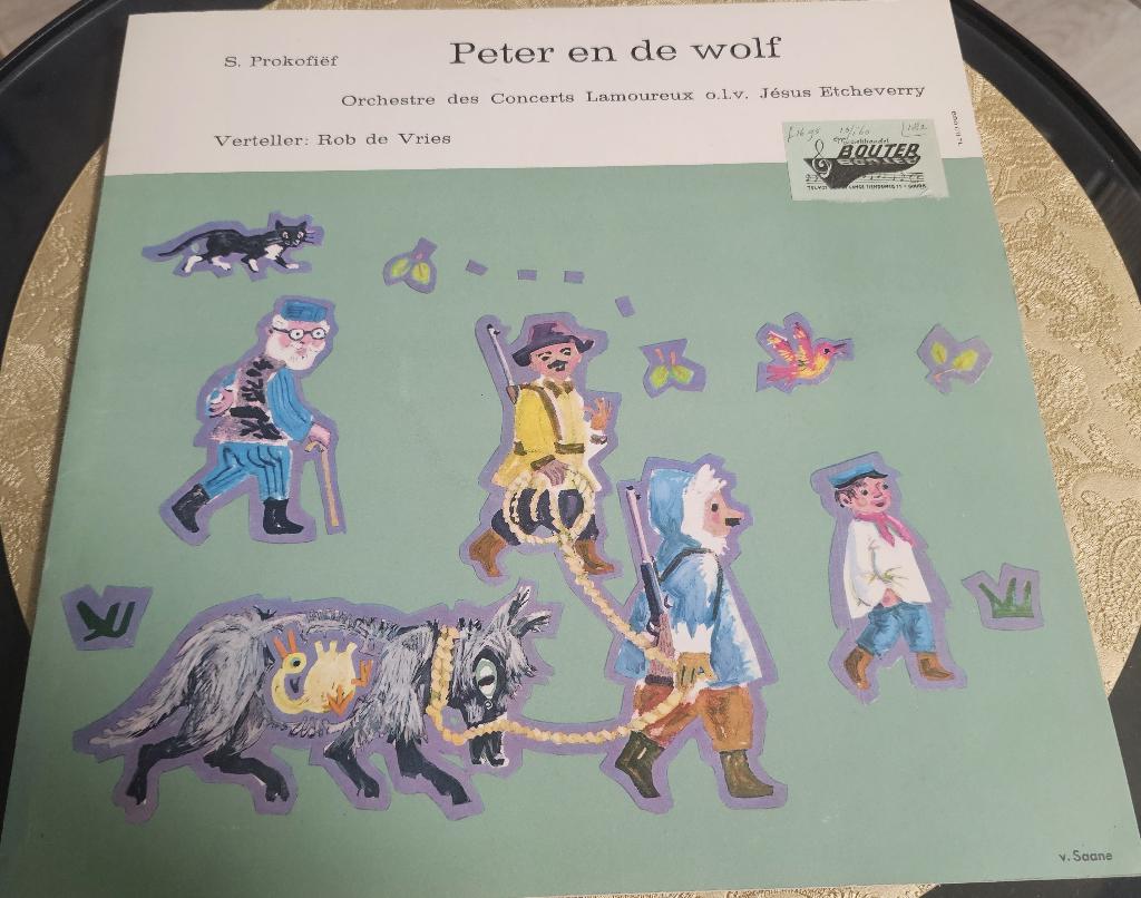 Peter en de Wolf – S. Prokofiëf, Cd's en Dvd's, Vinyl | Klassiek, Ophalen of Verzenden, Romantiek, Gebruikt, Overige formaten