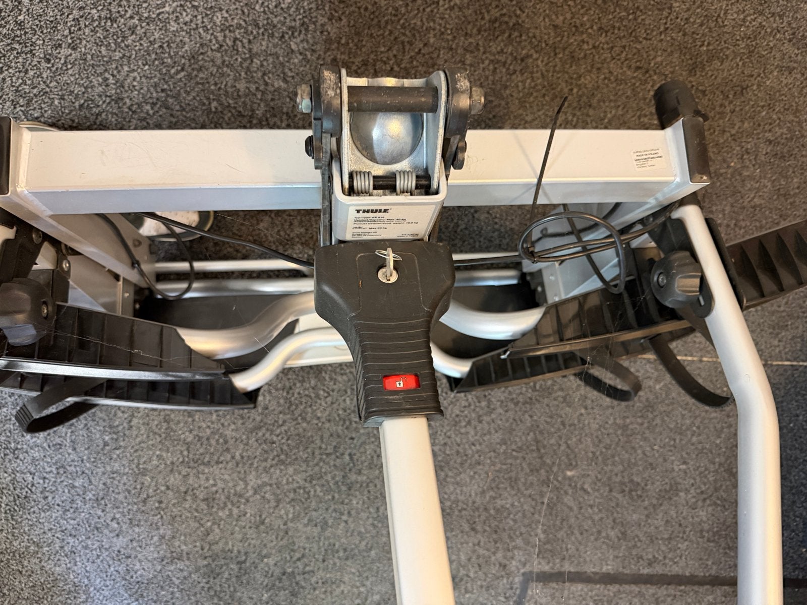 Thule Fietsendrager voor Trekhaak - 2 Fietsen, Ophalen, Gebruikt, 2 fietsen, Trekhaakdrager