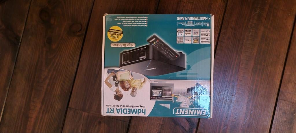 Eminent EM7080 HD Media Player met afstandsbediening, Ophalen of Verzenden, Zo goed als nieuw, HDMI, Zonder harde schijf