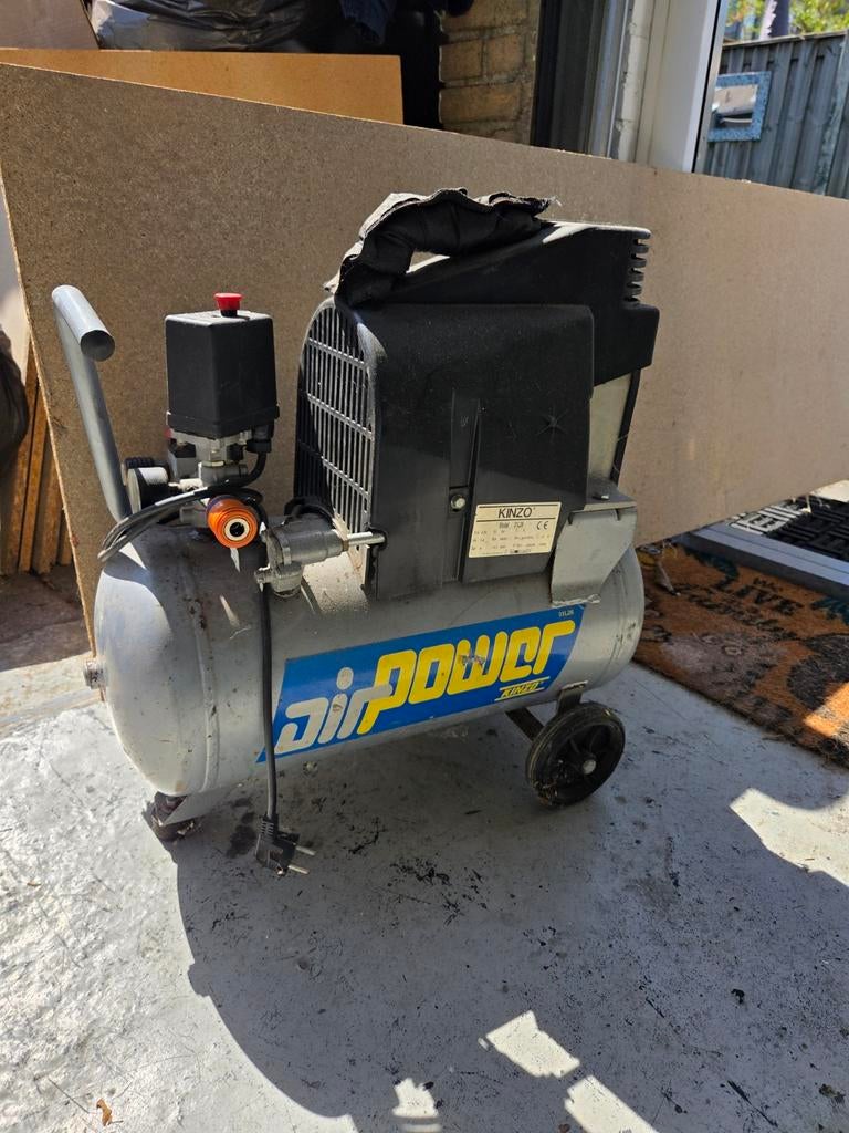 Compressor, Minder dan 25 liter, Ophalen, Gebruikt, Minder dan 200 liter/min