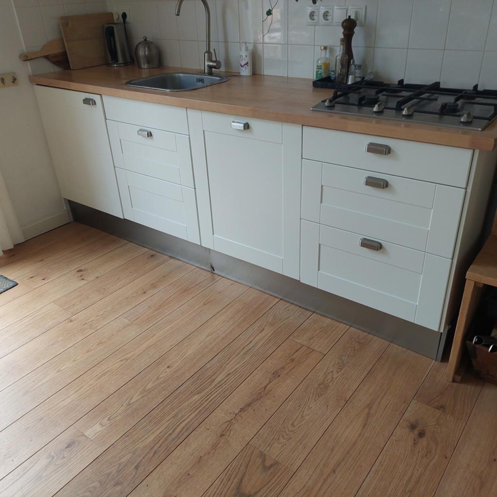 Ikea Faktum keukenblok creme, Ophalen, Gebruikt, Wit, Enkelwandige keuken