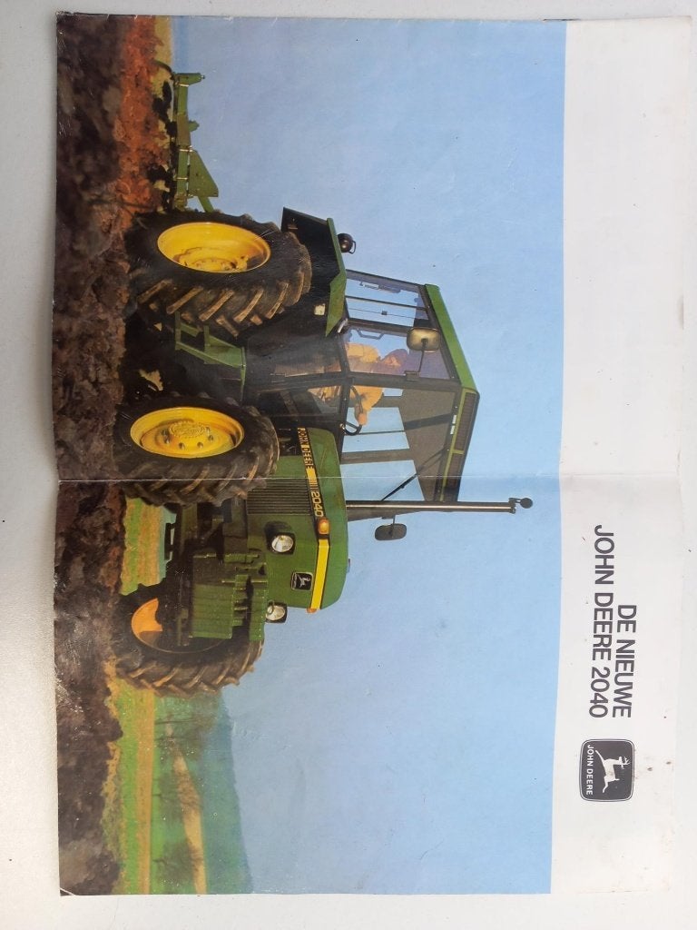 john deere folder 2040, Ophalen of Verzenden, Zo goed als nieuw