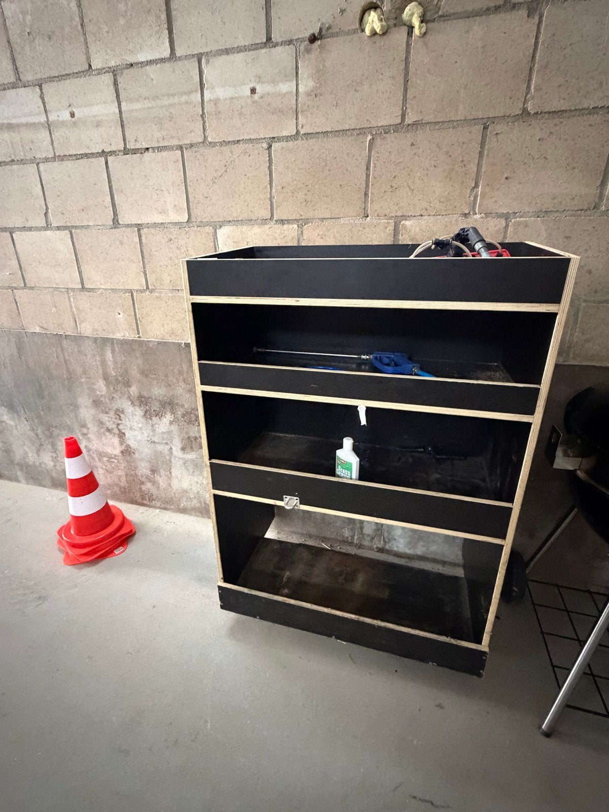Op maat gemaakt kastje voor Ford Transit Custom, Auto-onderdelen, Interieur en Bekleding, Ophalen, Gebruikt, Ford