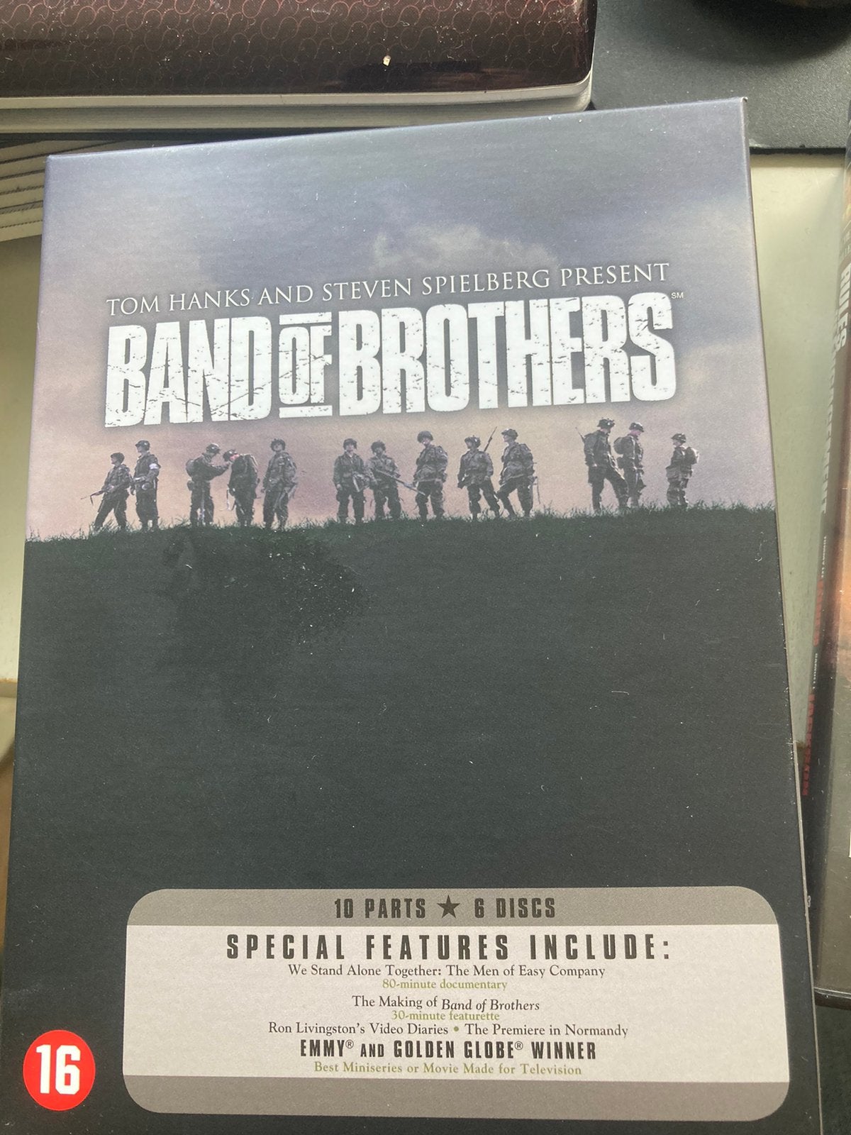 Band of brothers steven spielberg tom hanks, Vanaf 16 jaar, Ophalen of Verzenden, Zo goed als nieuw, Actie en Avontuur