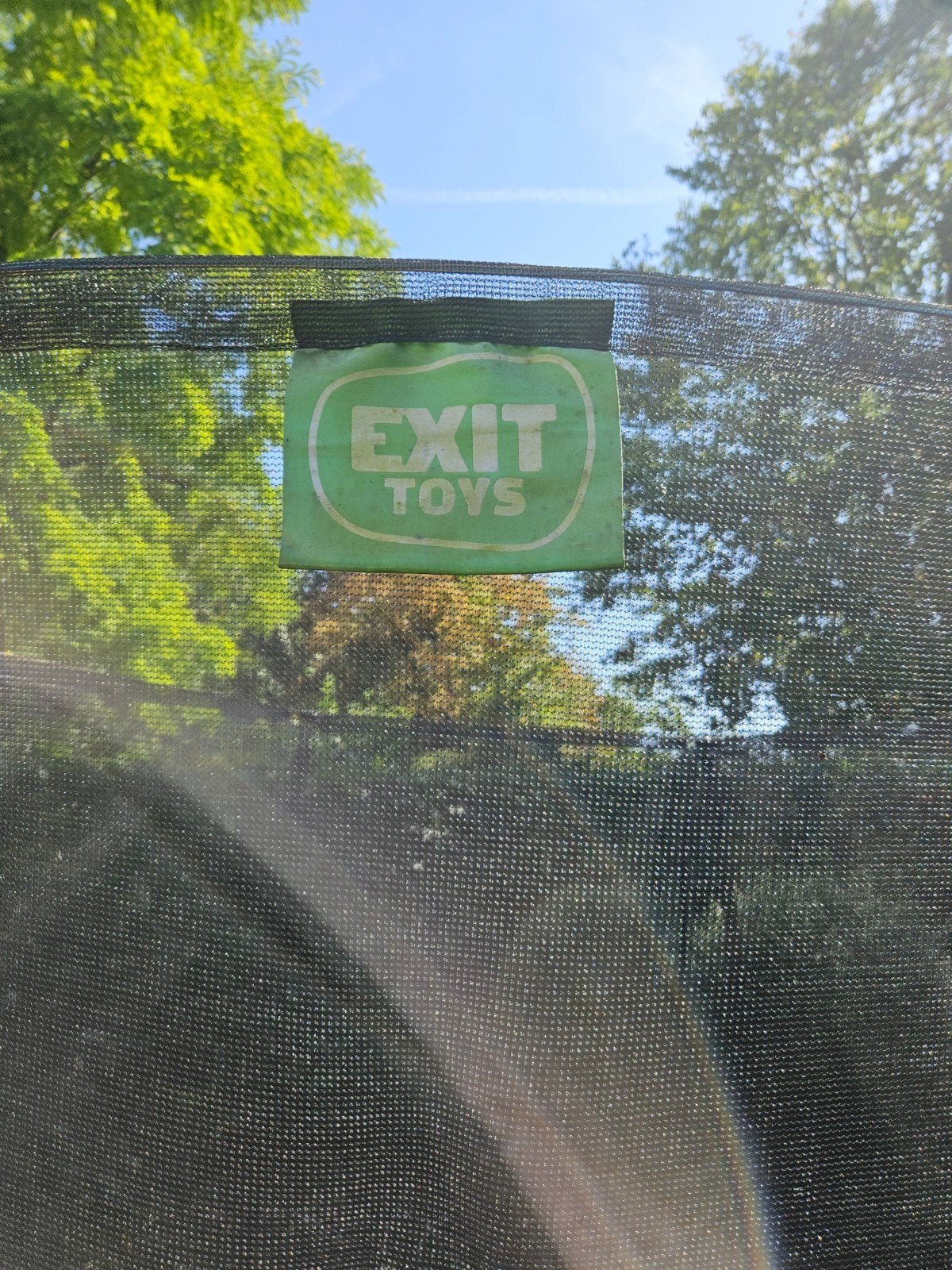 EXIT Toys Trampoline met veiligheidsnet, Ophalen, Gebruikt