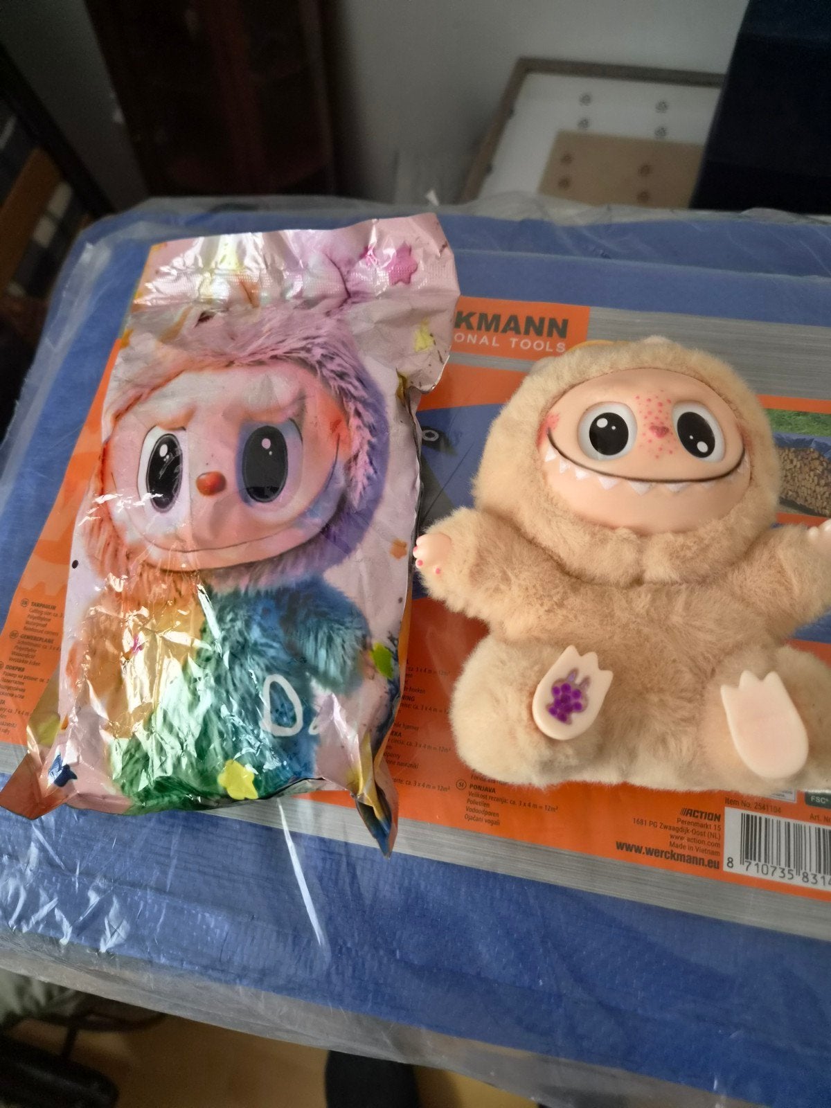 Schattige knuffel met grote ogen en glimlach, Overige merken, Overige karakters, Overige typen, Nieuw