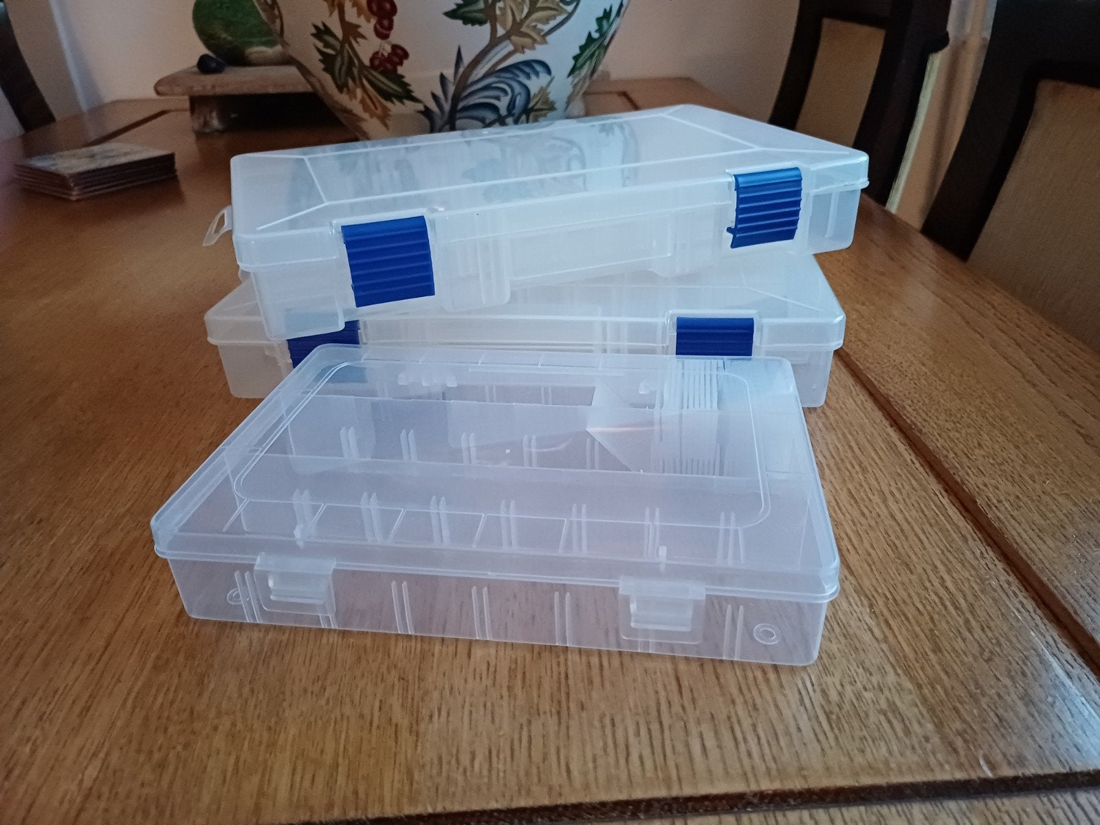 2 Prym opbergdozen voor hobbyartikelen, Gereedschap of Toebehoren, Ophalen of Verzenden, Zo goed als nieuw, Kunststof