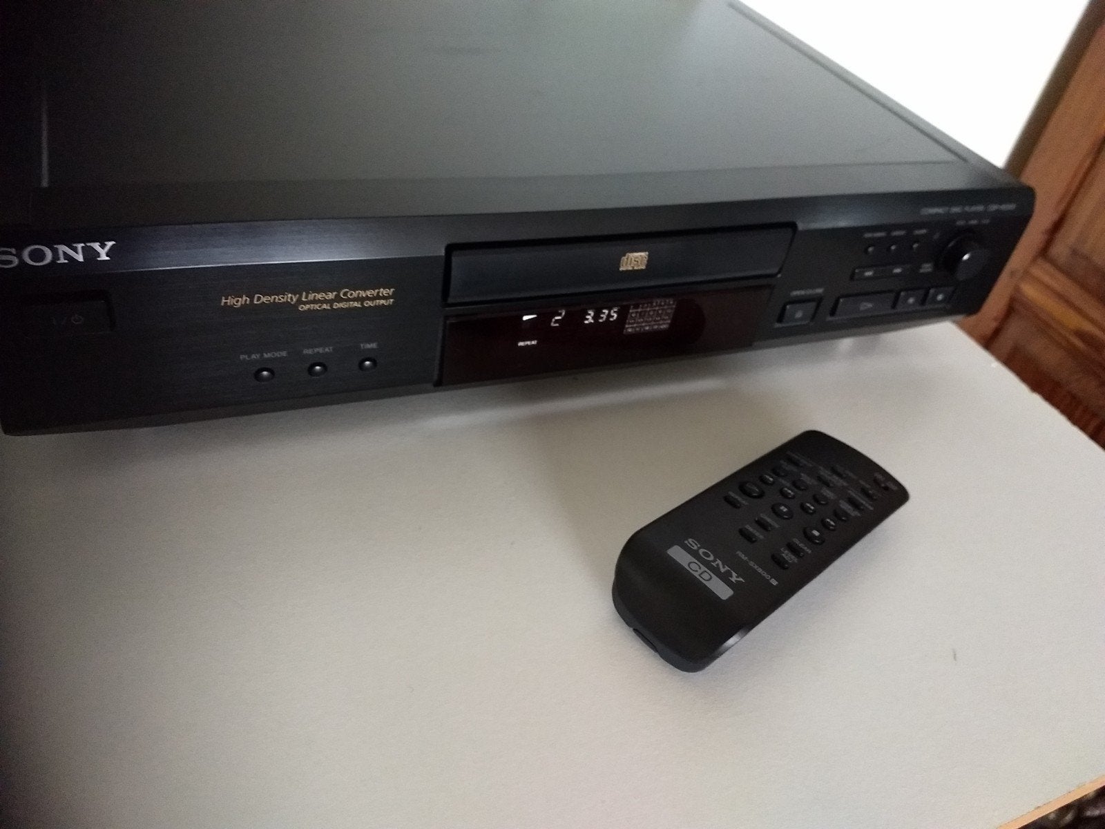 goede Sony  Cd speler CDP-XE220, Ophalen, Zo goed als nieuw, Sony