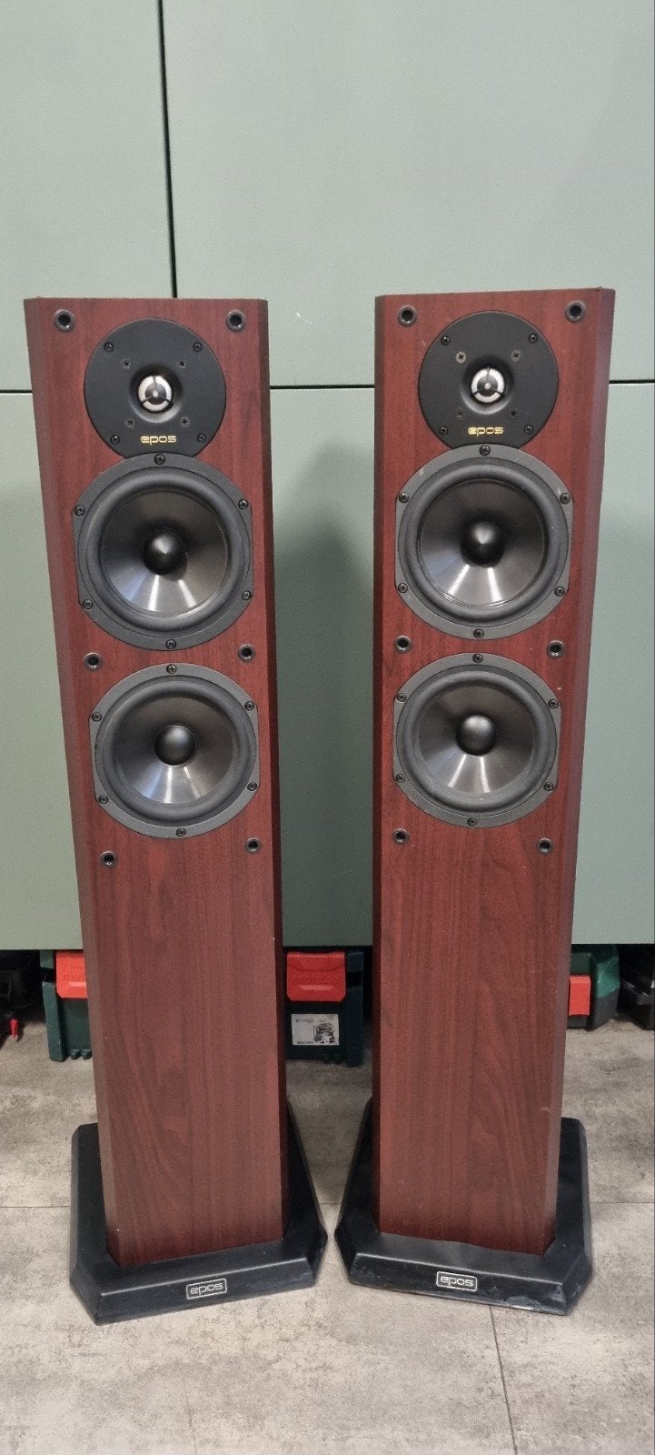 Epos els 303 luidsprekers, Audio, Tv en Foto, Stereo speakers, 120 tot 150 watt, Zo goed als nieuw, Basreflex