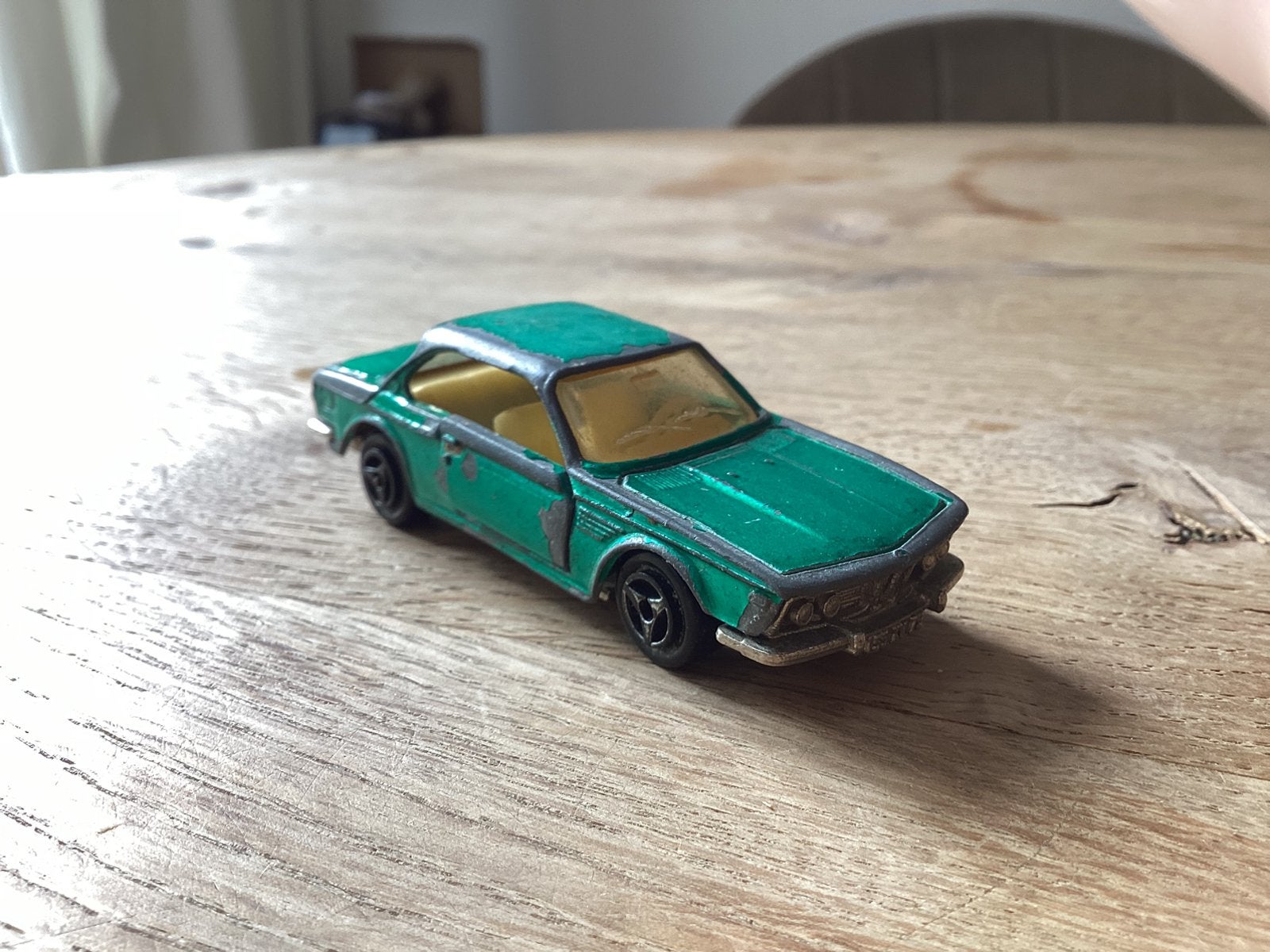 Majorette BMW 3.0 CSi 235 Made in France 1:60, Ophalen of Verzenden, Gebruikt, Auto