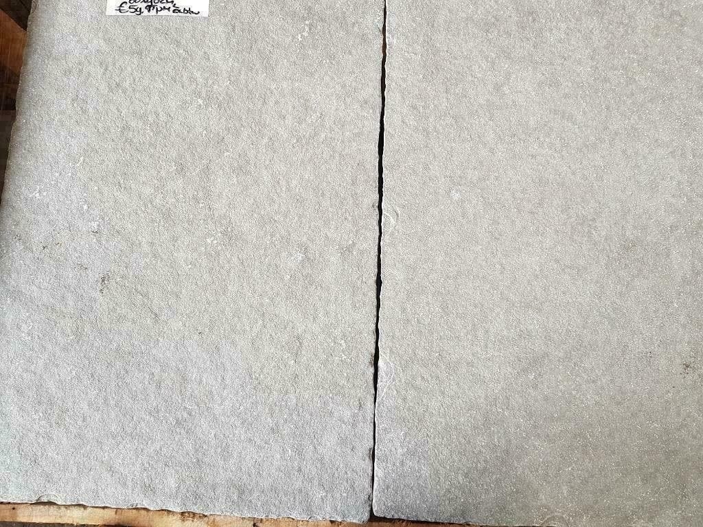 Bourgondische dallen 60x90 Grijs, Nu uit voorraad leverbaar, Tuin en Terras, Tegels en Klinkers, Ophalen of Verzenden