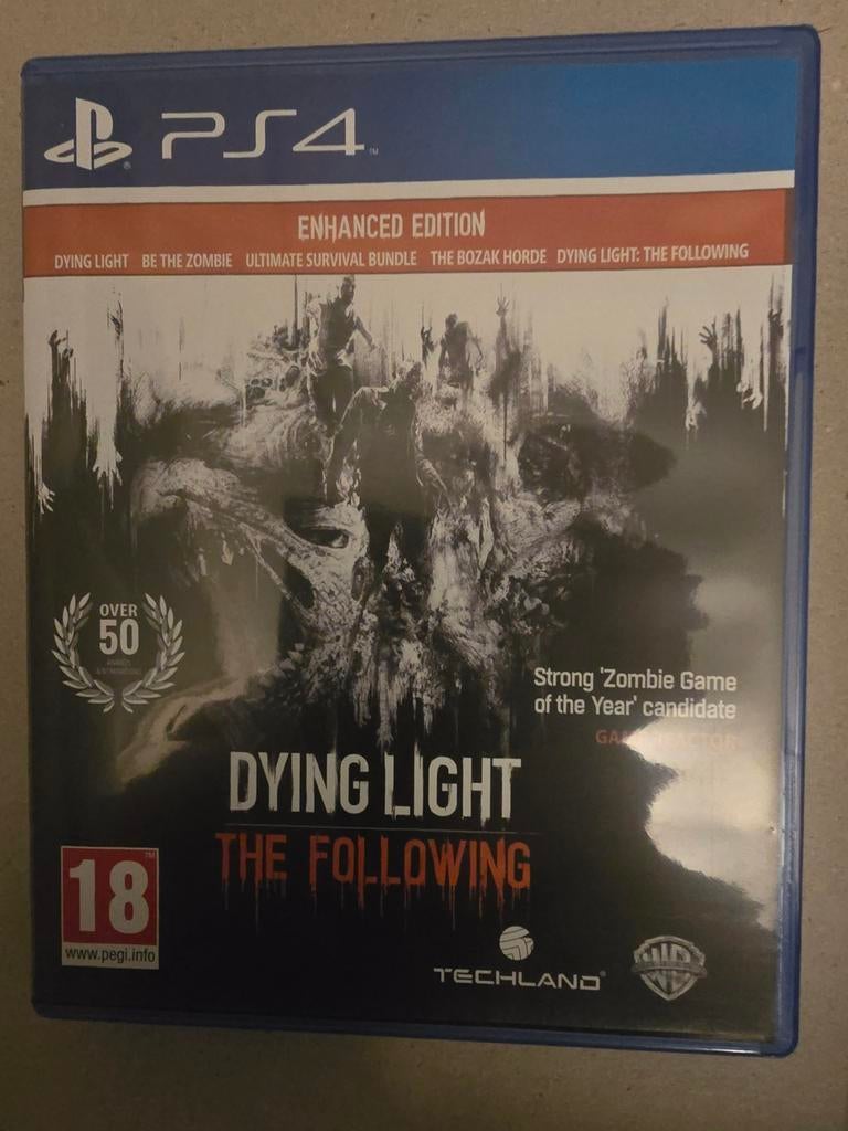 Dying Light The Following Enhanced Edition PS4, Avontuur en Actie, Online, Vanaf 18 jaar, 1 speler
