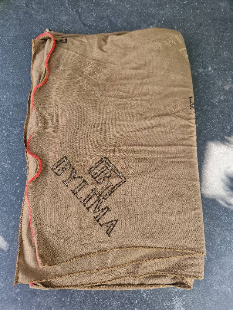 Bylima hoofddoek bruin nieuw, Ophalen of Verzenden, Nieuw