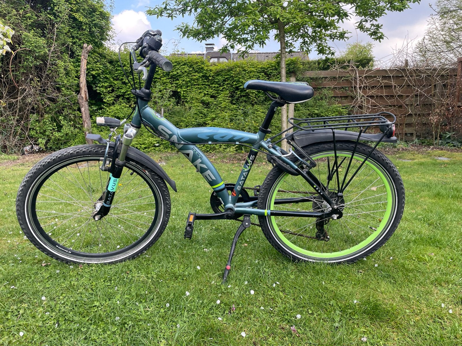 Batavus Snake Kinderfiets - 7 Versnellingen, Ophalen, Velgrem, Versnellingen, Gebruikt