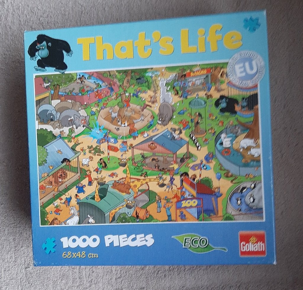 Legpuzzel That’ s life (Goliath puzzel), Ophalen of Verzenden, 500 t/m 1500 stukjes, Gebruikt, Legpuzzel
