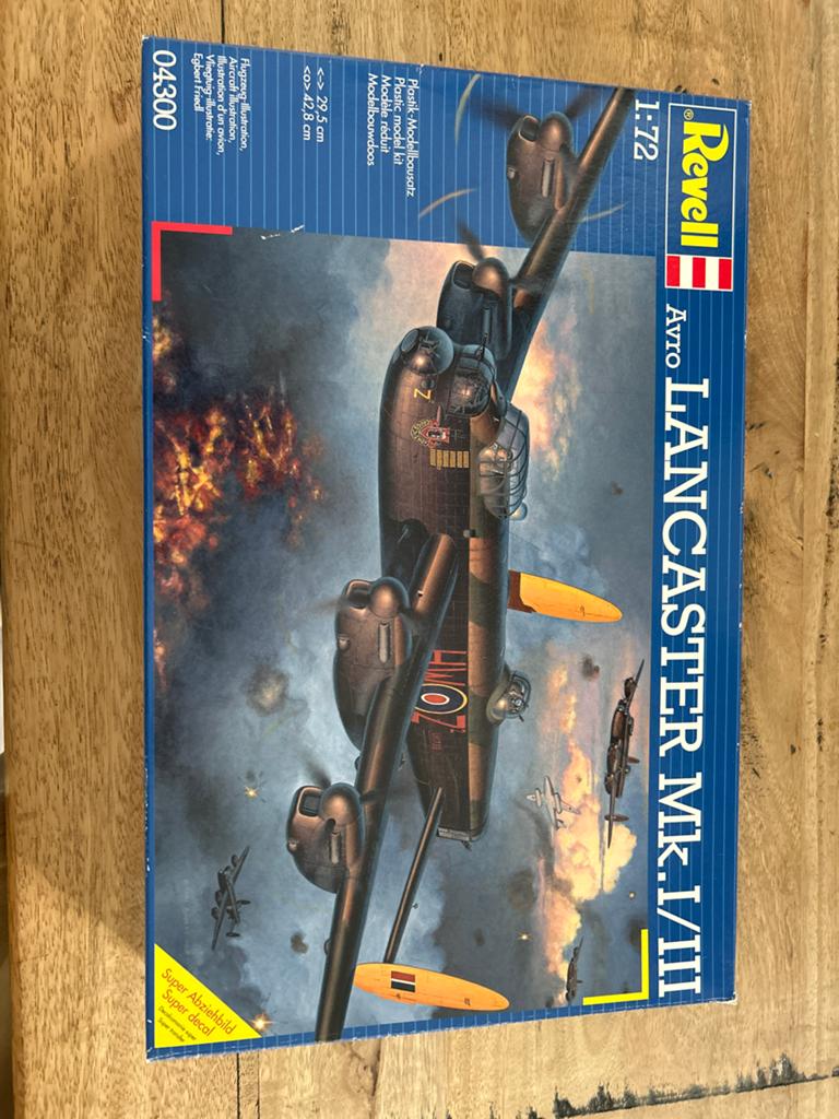 Revell Avro Lancaster MK.I/III Modelbouw Vliegtuig 1:72, Hobby en Vrije tijd, Modelbouw | Vliegtuigen en Helikopters, 1:72 tot 1:144